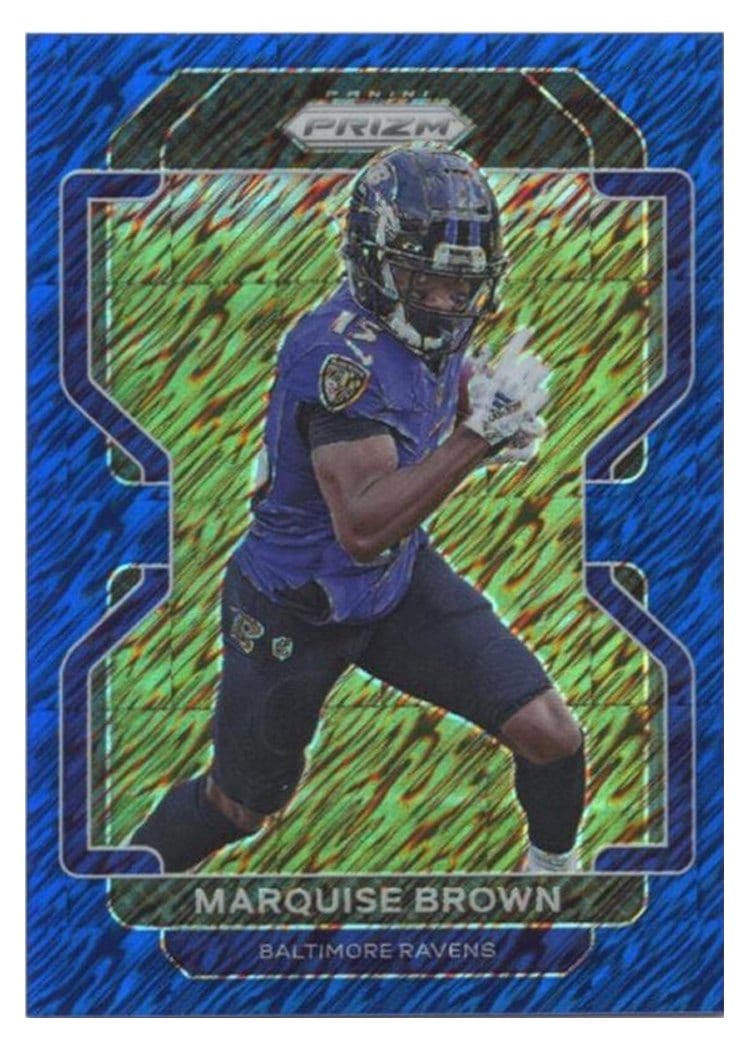 2021 Panini Prizm Base Set Marquise Brown #280 card