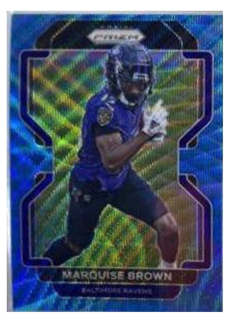 2021 Panini Prizm Base Set Marquise Brown #280 card