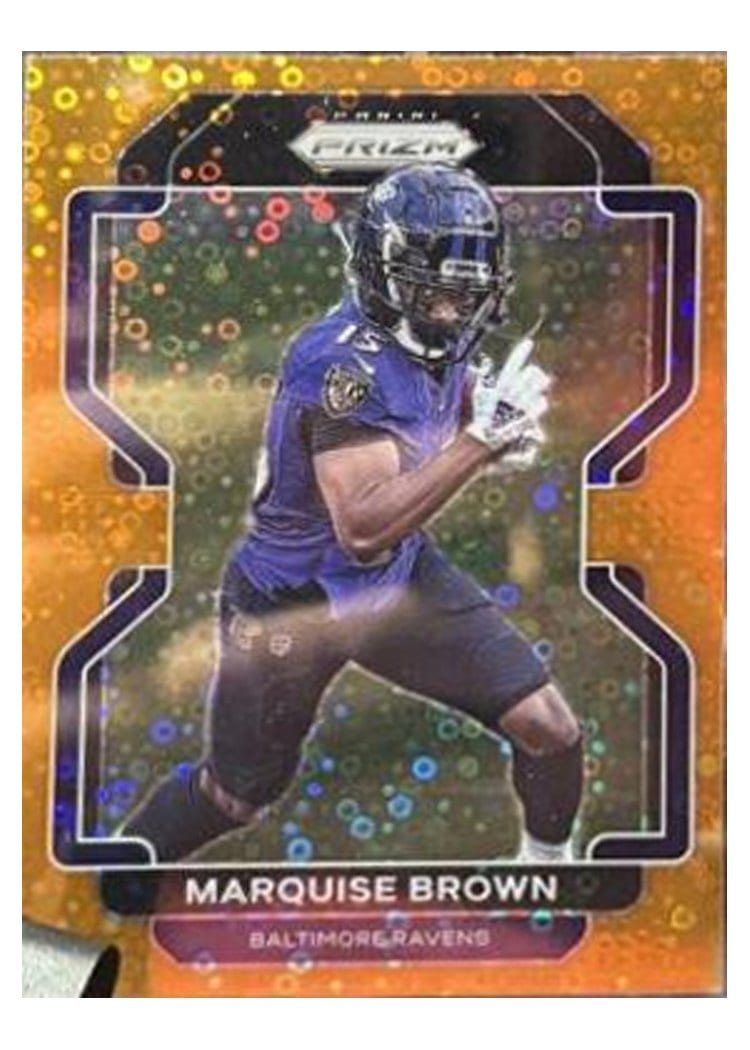 2021 Panini Prizm Base Set Marquise Brown #280 card