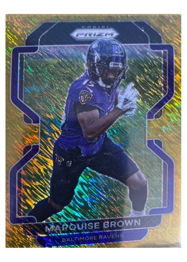 2021 Panini Prizm Base Set Marquise Brown #280 card