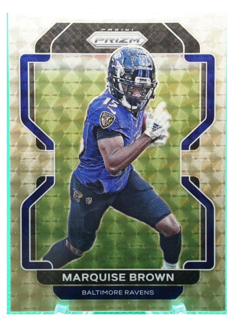 2021 Panini Prizm Base Set Marquise Brown #280 card