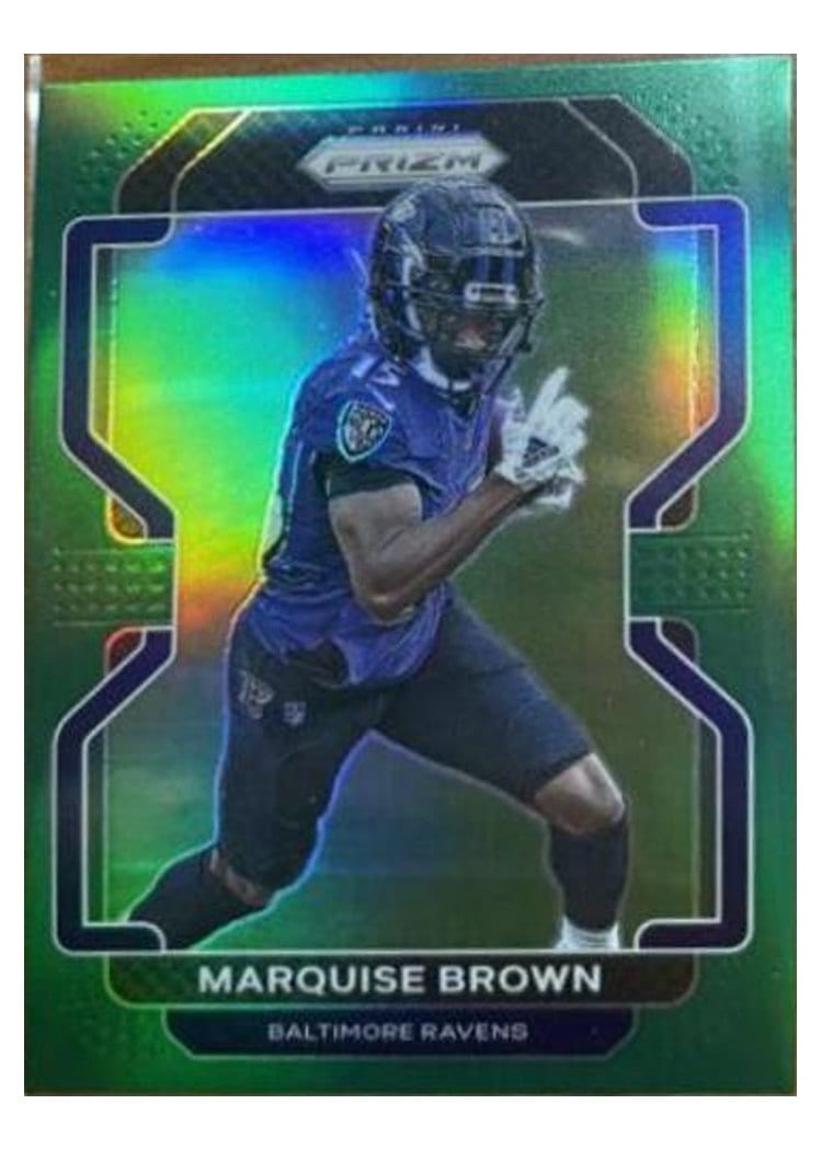 2021 Panini Prizm Base Set Marquise Brown #280 card