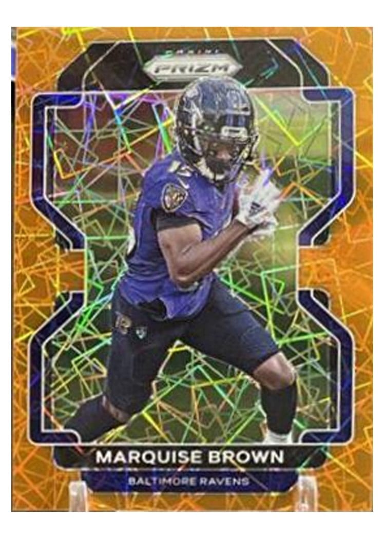2021 Panini Prizm Base Set Marquise Brown #280 card