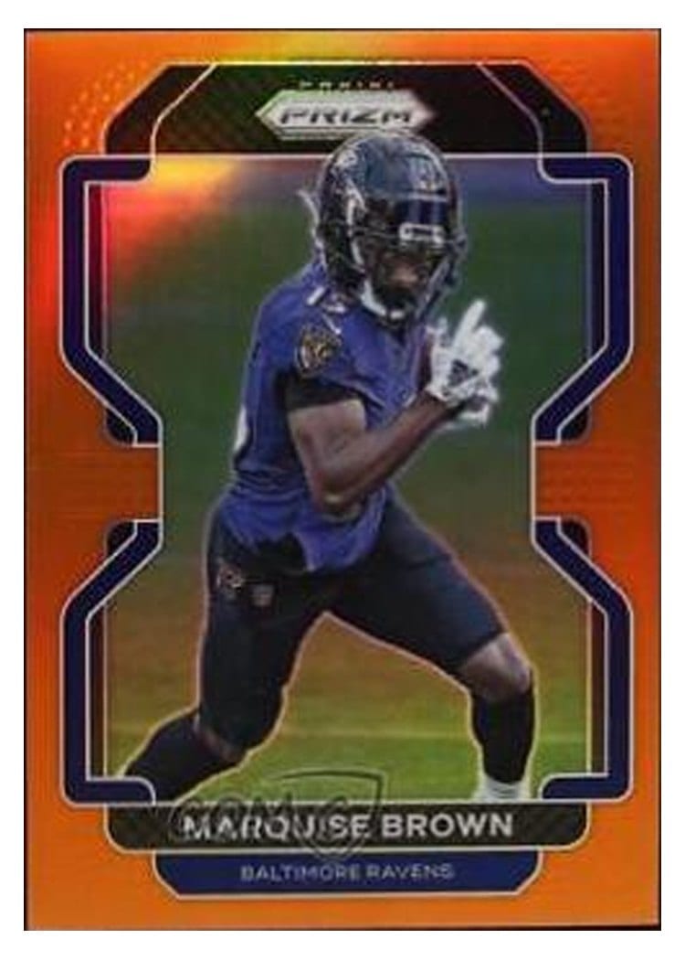 2021 Panini Prizm Base Set Marquise Brown #280 card