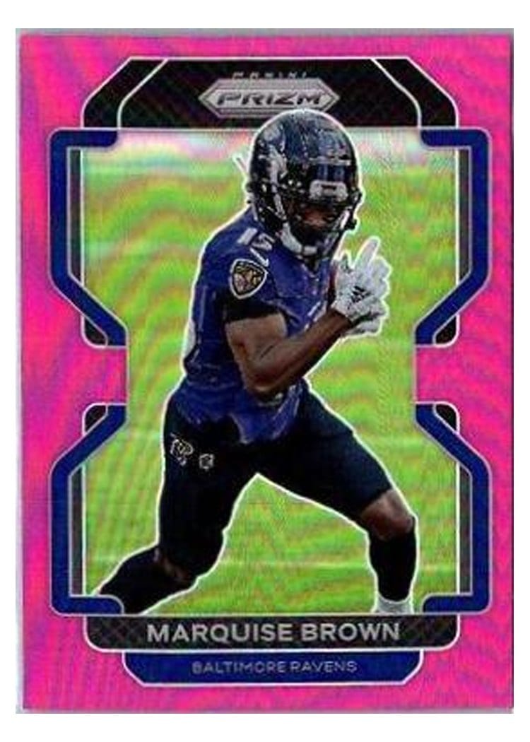 2021 Panini Prizm Base Set Marquise Brown #280 card