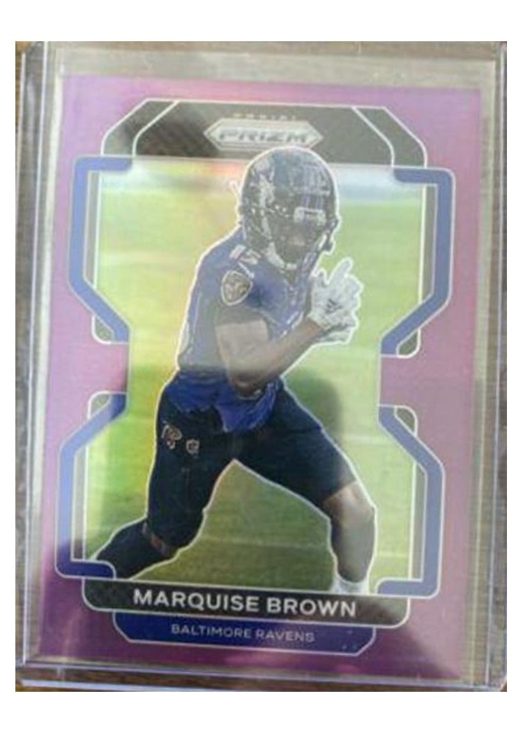 2021 Panini Prizm Base Set Marquise Brown #280 card