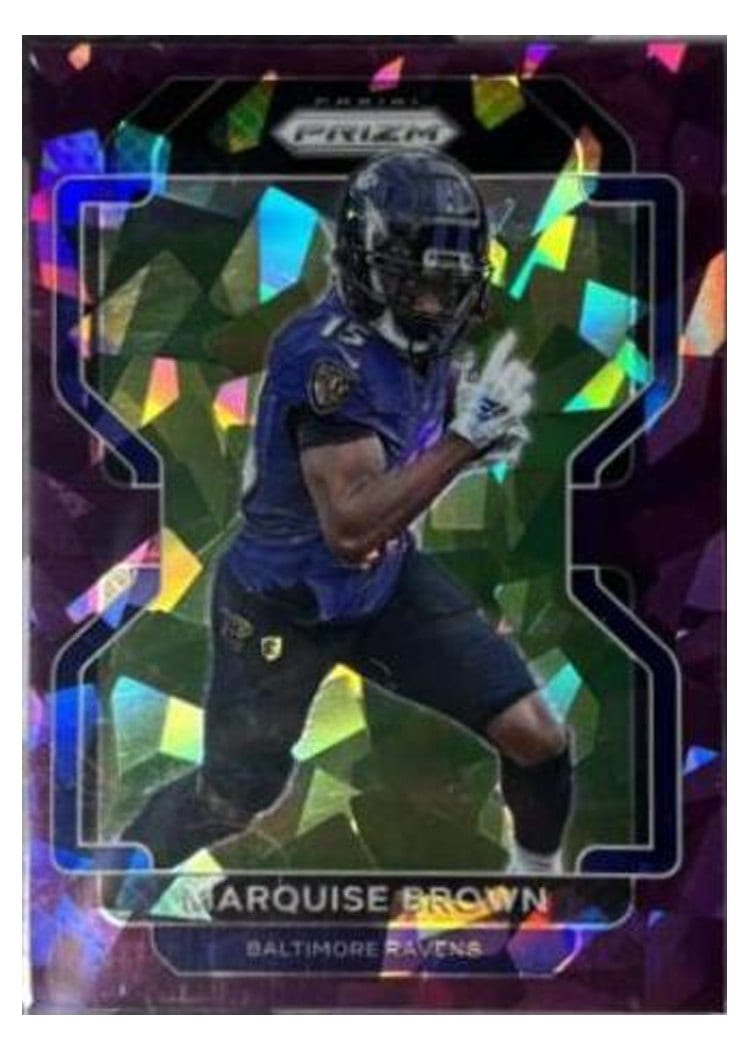 2021 Panini Prizm Base Set Marquise Brown #280 card