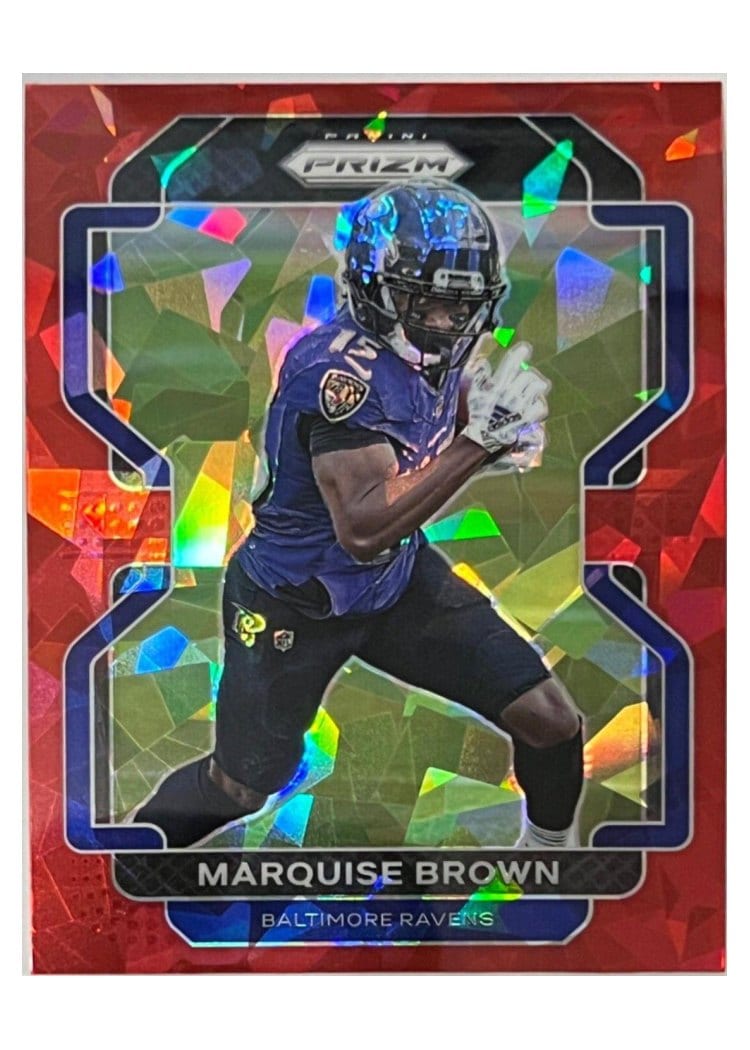 2021 Panini Prizm Base Set Marquise Brown #280 card