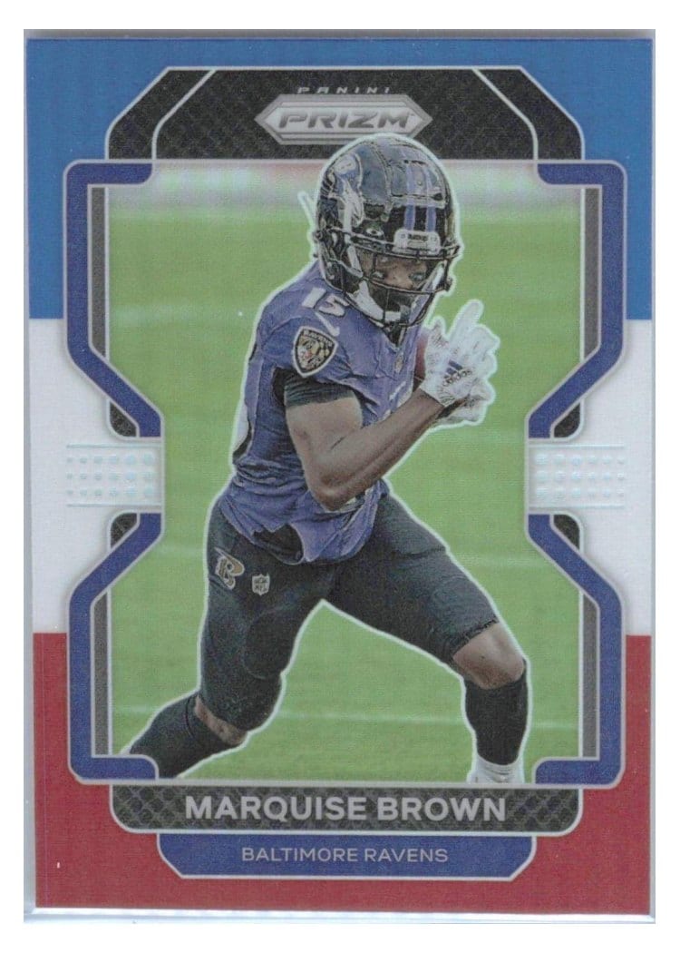 2021 Panini Prizm Base Set Marquise Brown #280 card