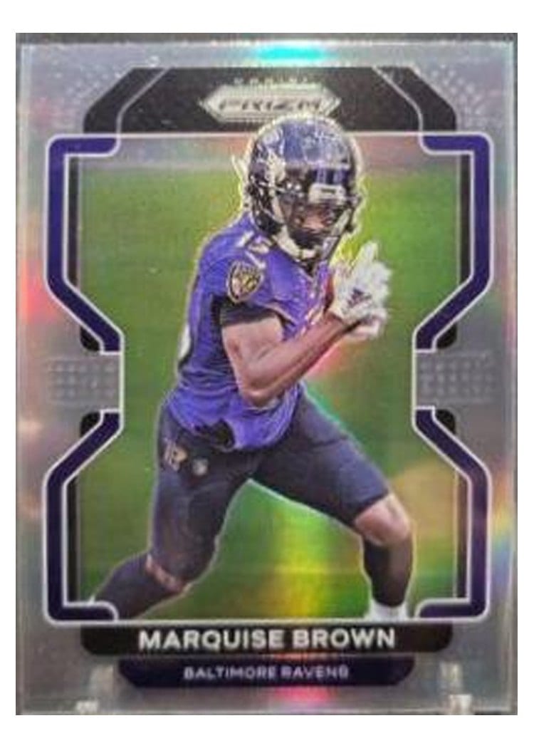 2021 Panini Prizm Base Set Marquise Brown #280 card
