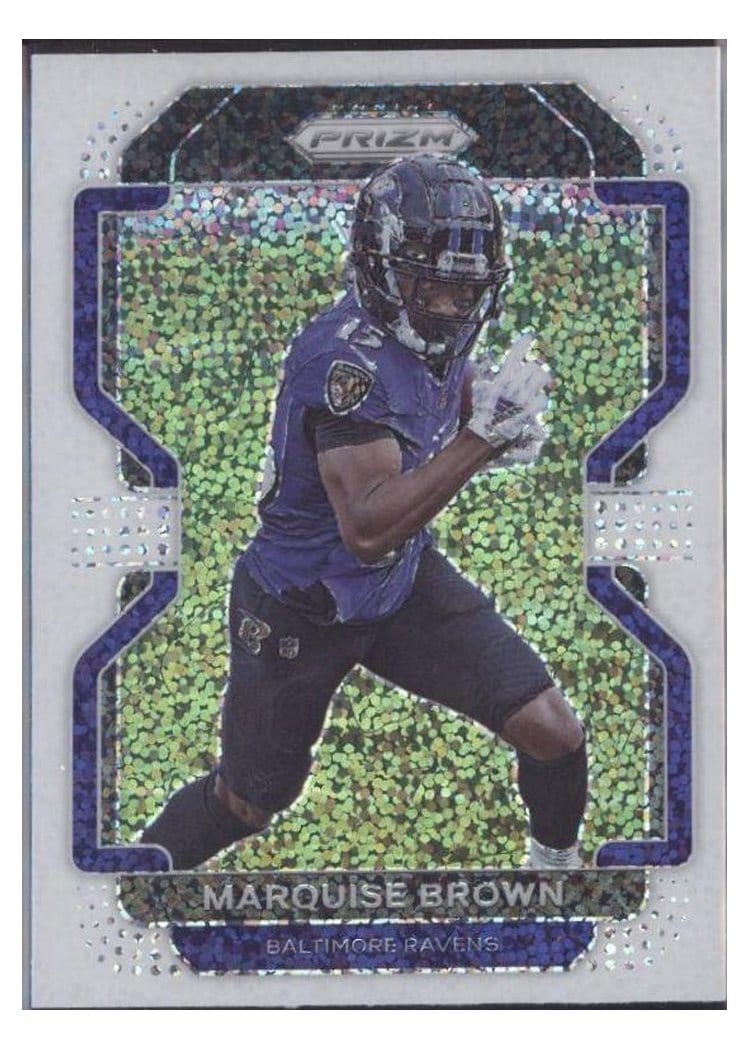 2021 Panini Prizm Base Set Marquise Brown #280 card
