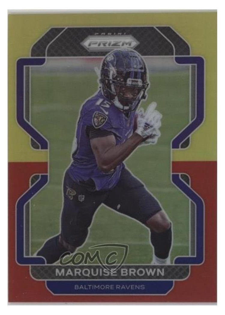 2021 Panini Prizm Base Set Marquise Brown #280 card