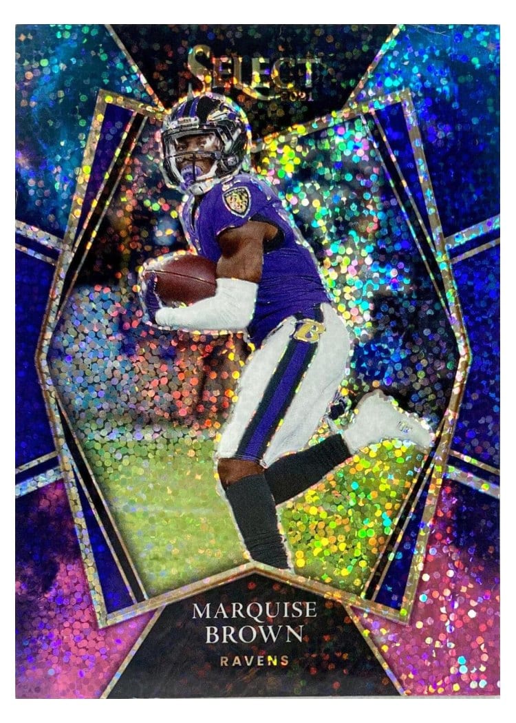 2021 Panini Select Base Set Marquise Brown #105 card