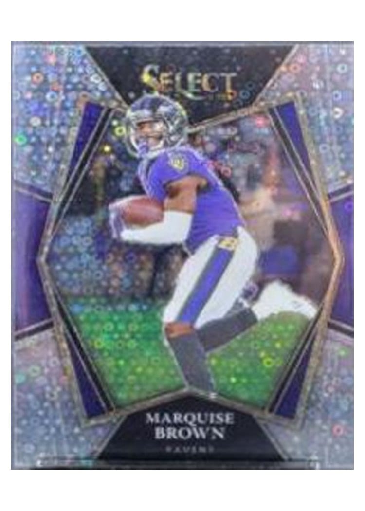 2021 Panini Select Base Set Marquise Brown #105 card