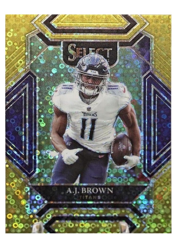 2021 Panini Select Base Set Marquise Brown #105 card