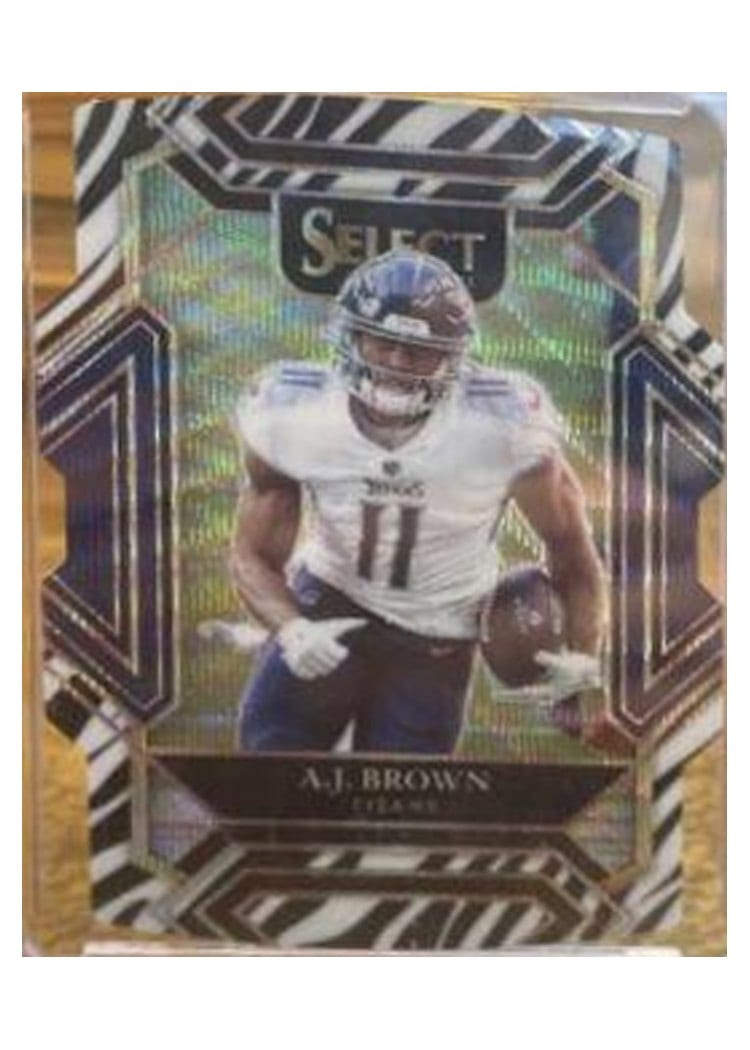 2021 Panini Select Base Set Marquise Brown #105 card