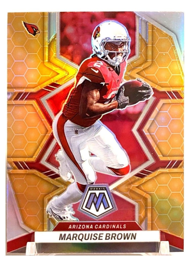 2022 Panini Mosaic Base Set Marquise Brown #16 card