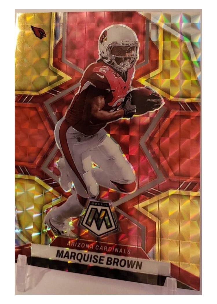 2022 Panini Mosaic Base Set Marquise Brown #16 card