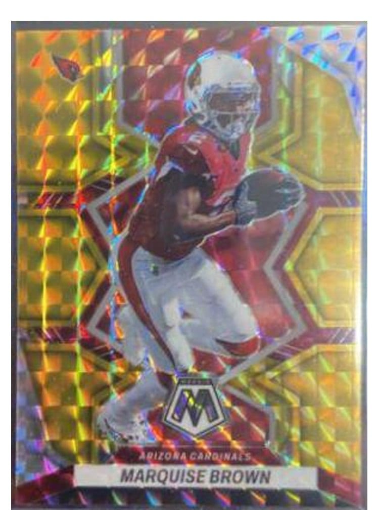 2022 Panini Mosaic Base Set Marquise Brown #16 card