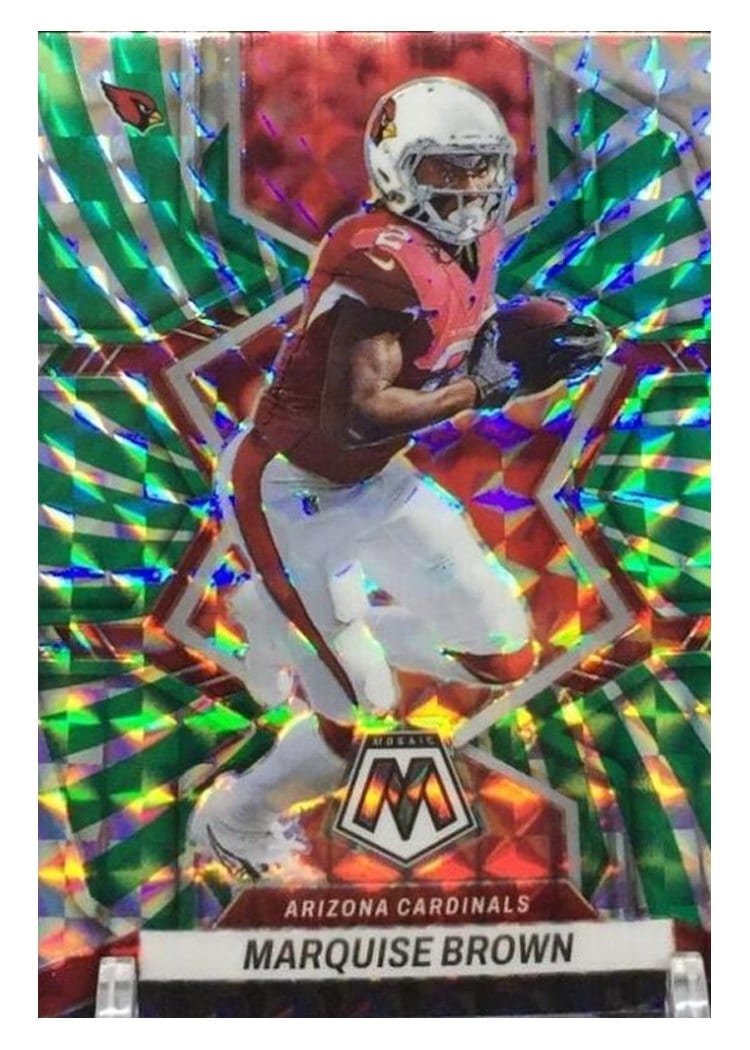 2022 Panini Mosaic Base Set Marquise Brown #16 card