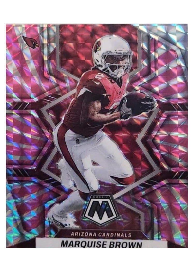 2022 Panini Mosaic Base Set Marquise Brown #16 card