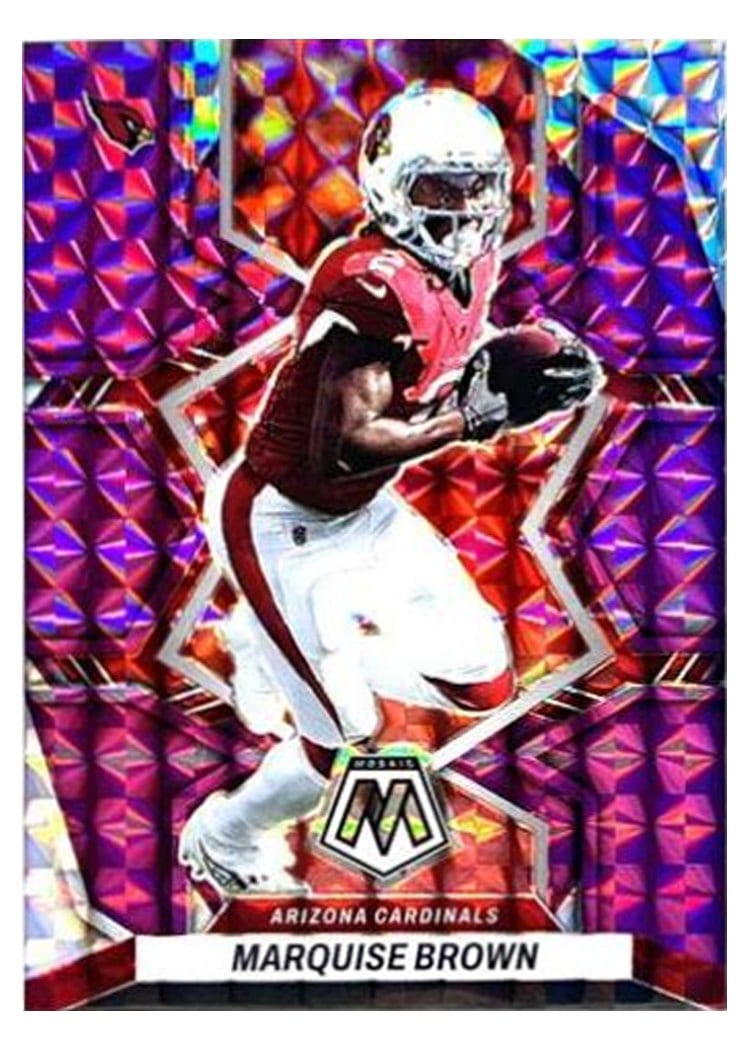 2022 Panini Mosaic Base Set Marquise Brown #16 card
