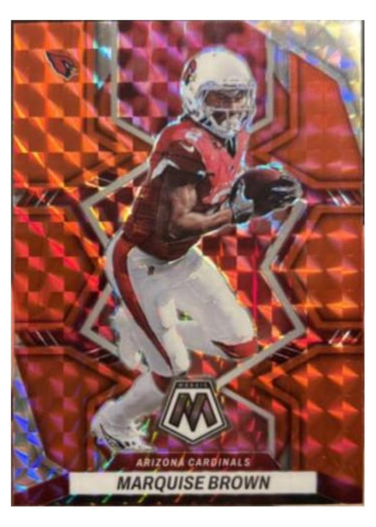 2022 Panini Mosaic Base Set Marquise Brown #16 card
