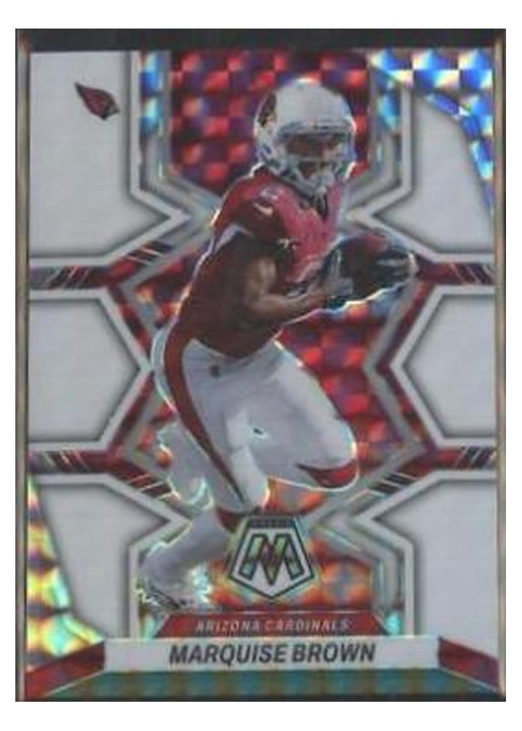 2022 Panini Mosaic Base Set Marquise Brown #16 card