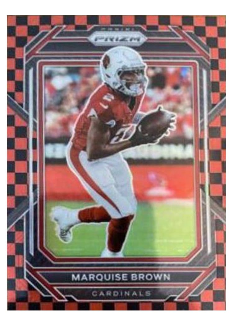 2022 Panini Prizm Base Set Marquise Brown #3 card