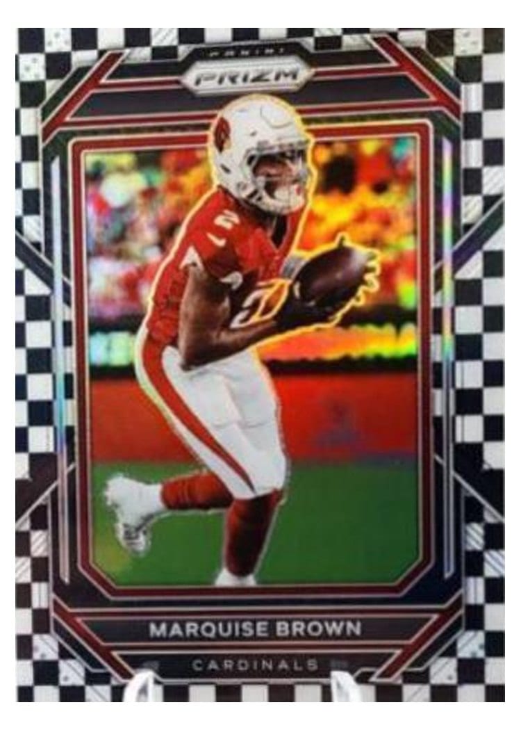 2022 Panini Prizm Base Set Marquise Brown #3 card