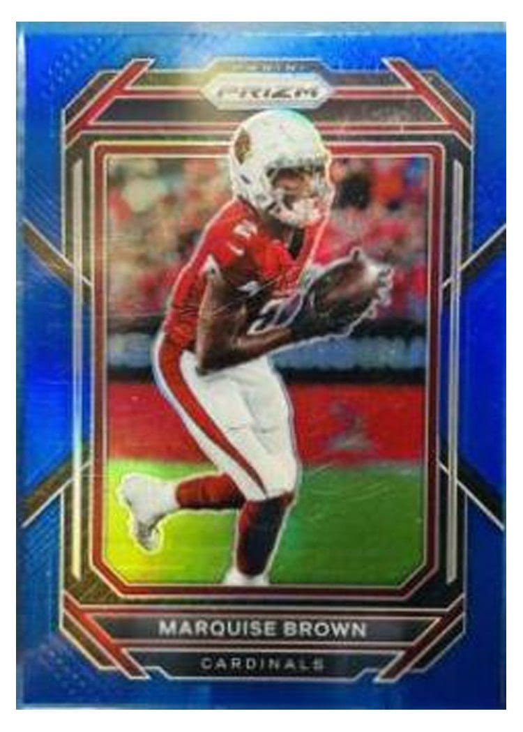 2022 Panini Prizm Base Set Marquise Brown #3 card