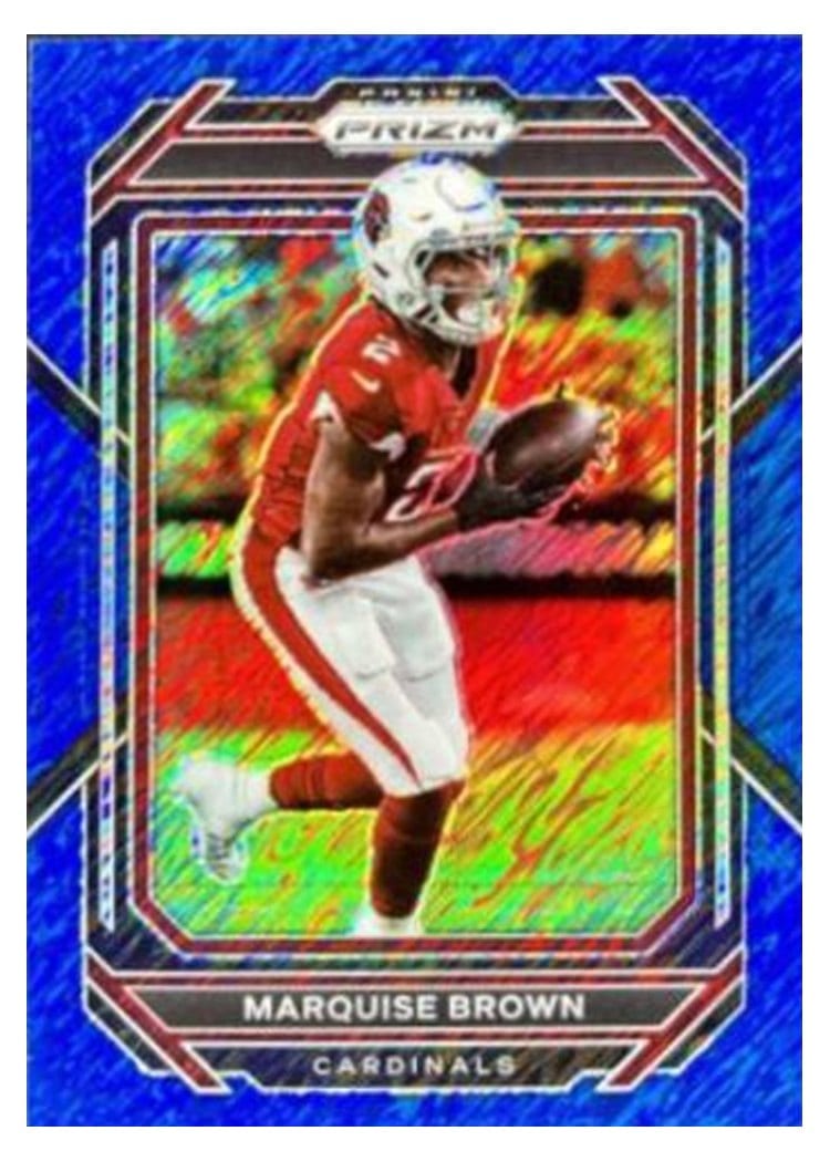 2022 Panini Prizm Base Set Marquise Brown #3 card