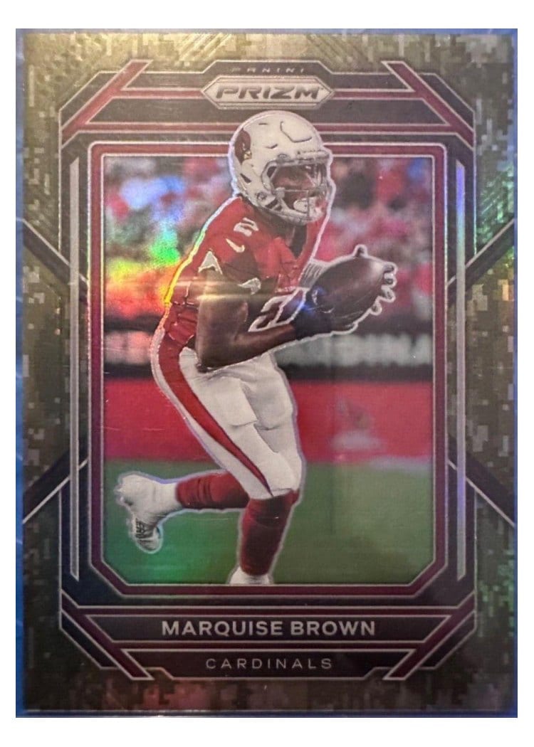 2022 Panini Prizm Base Set Marquise Brown #3 card