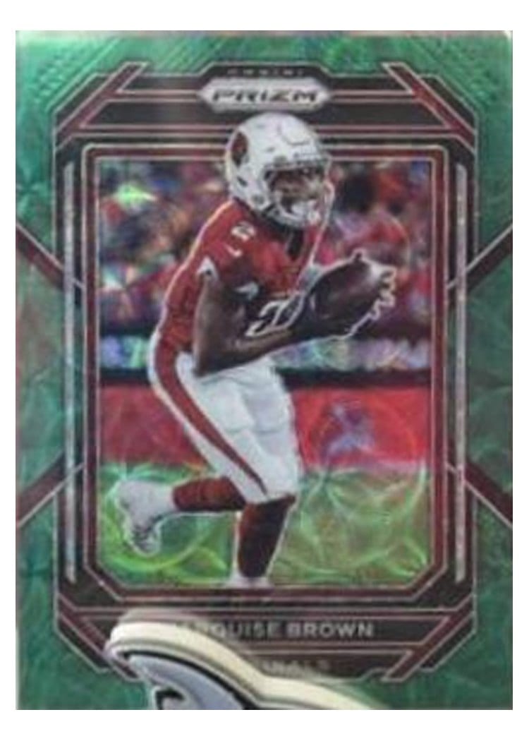 2022 Panini Prizm Base Set Marquise Brown #3 card