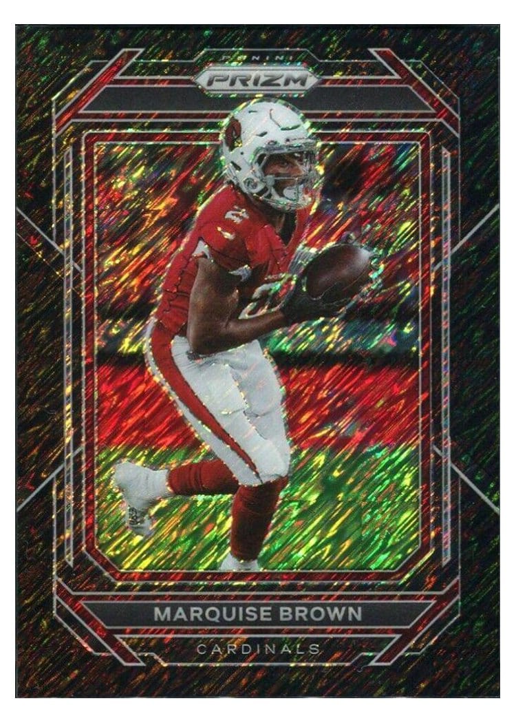 2022 Panini Prizm Base Set Marquise Brown #3 card