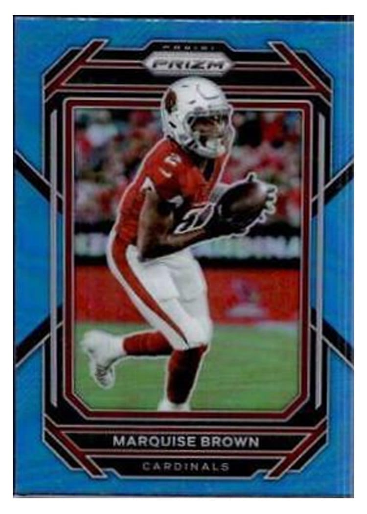 2022 Panini Prizm Base Set Marquise Brown #3 card