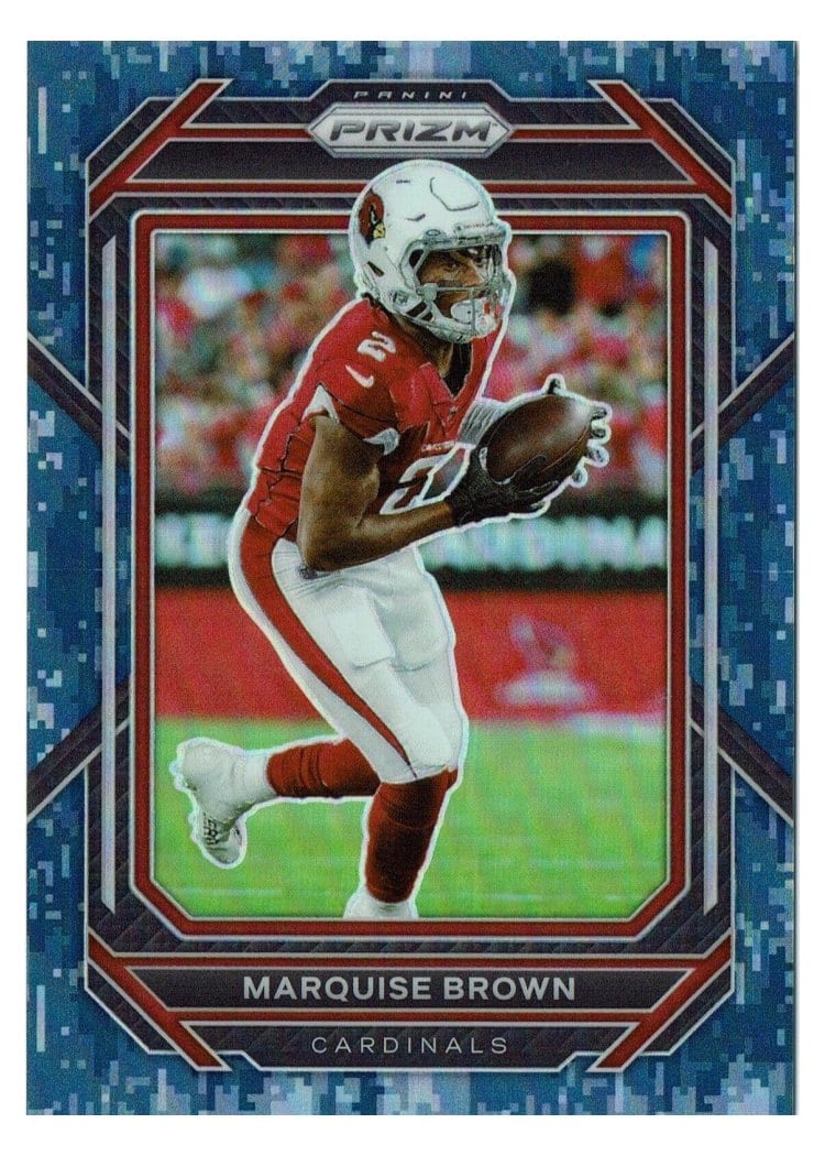 2022 Panini Prizm Base Set Marquise Brown #3 card