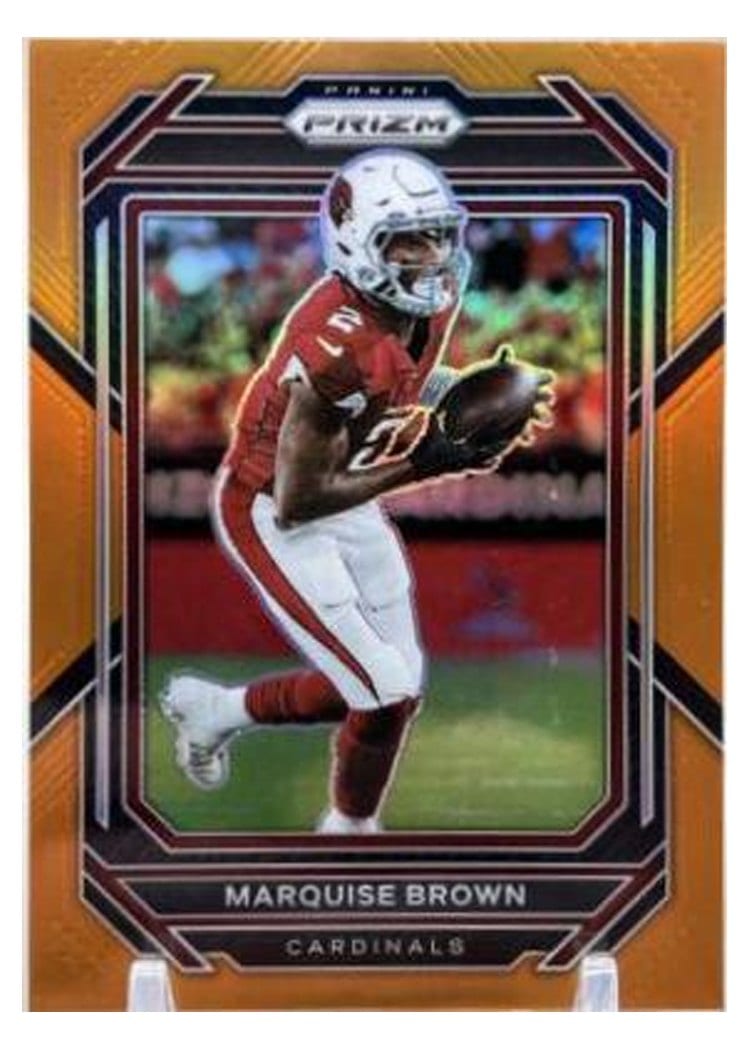 2022 Panini Prizm Base Set Marquise Brown #3 card
