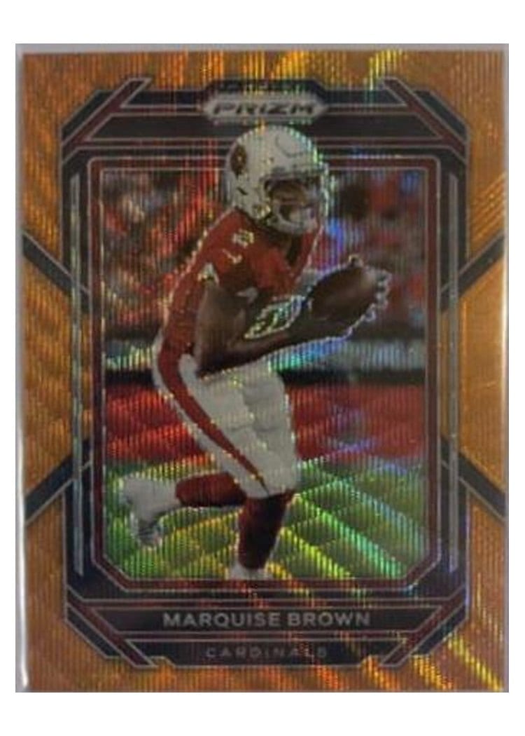 2022 Panini Prizm Base Set Marquise Brown #3 card