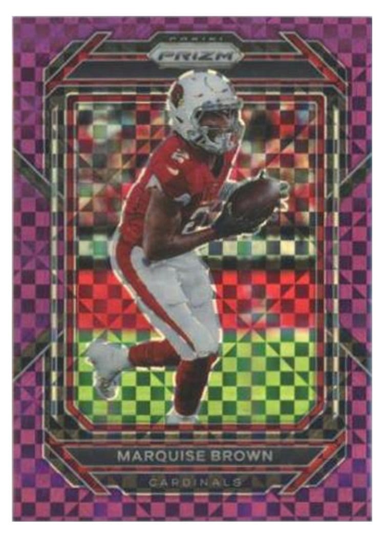 2022 Panini Prizm Base Set Marquise Brown #3 card
