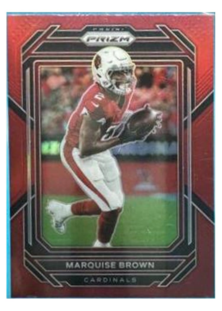 2022 Panini Prizm Base Set Marquise Brown #3 card