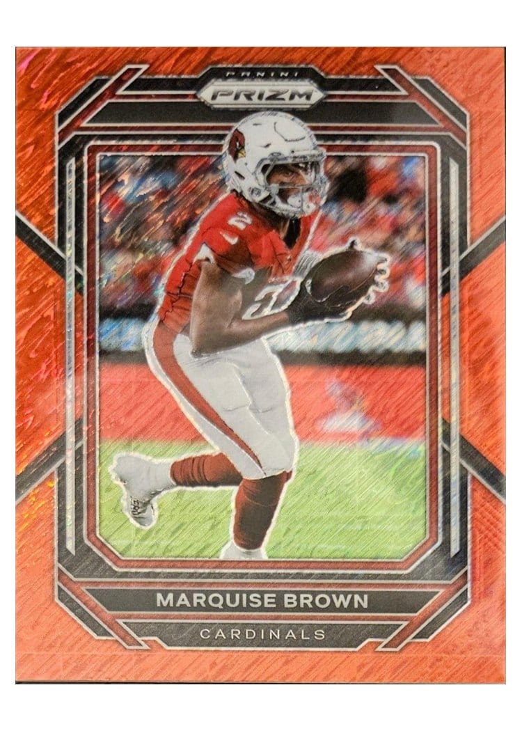 2022 Panini Prizm Base Set Marquise Brown #3 card