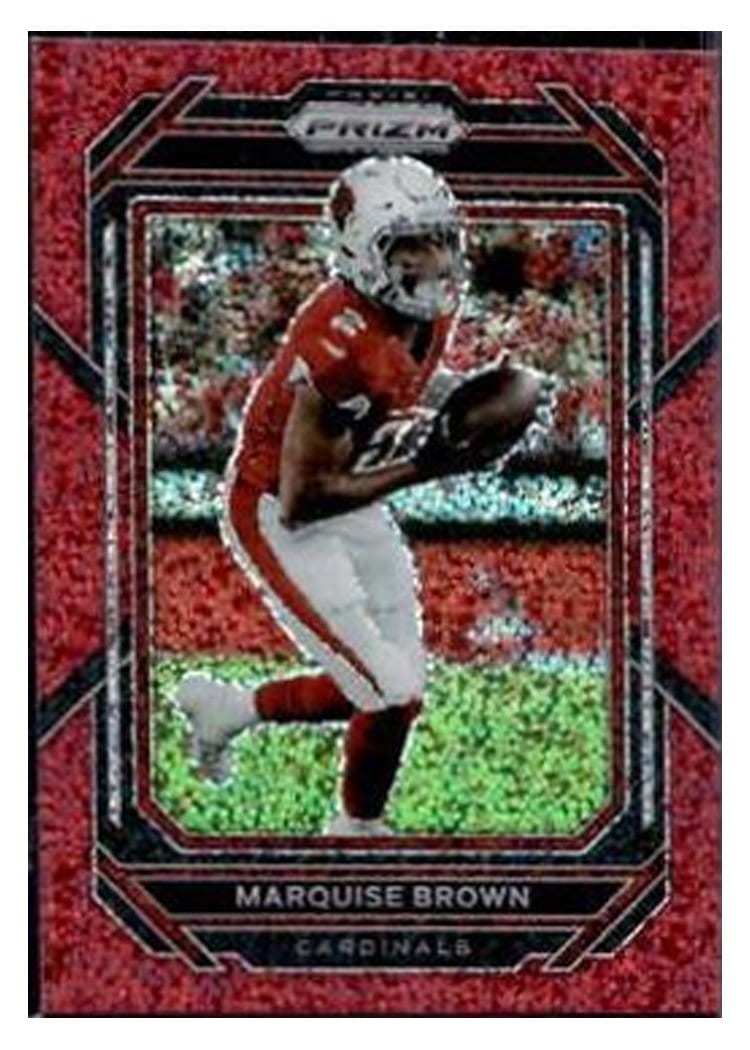 2022 Panini Prizm Base Set Marquise Brown #3 card