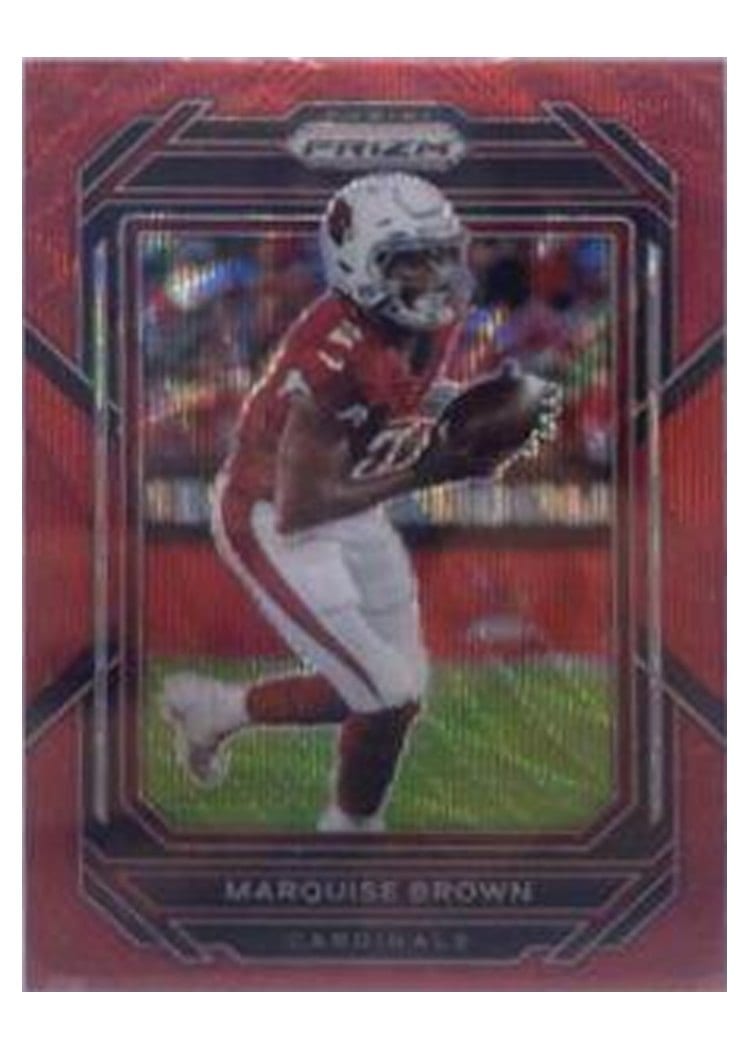 2022 Panini Prizm Base Set Marquise Brown #3 card