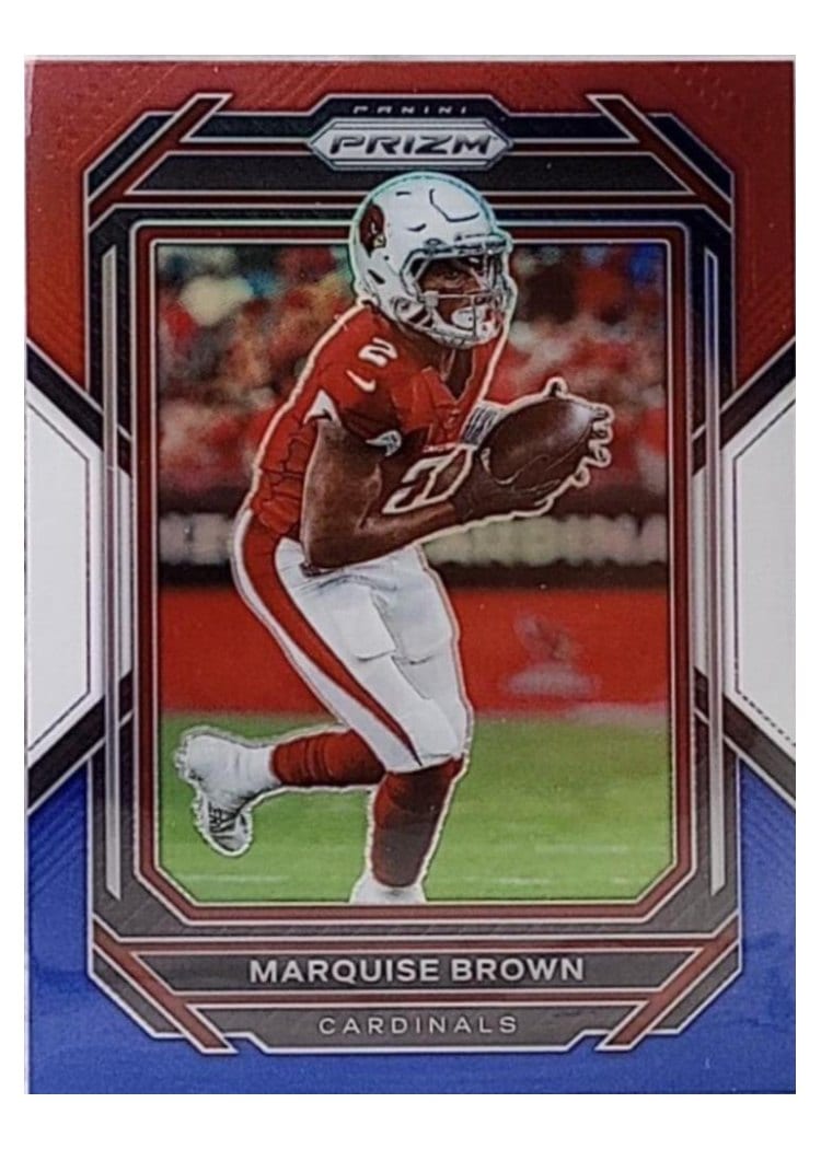 2022 Panini Prizm Base Set Marquise Brown #3 card