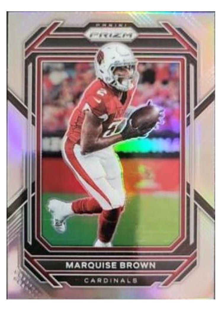 2022 Panini Prizm Base Set Marquise Brown #3 card