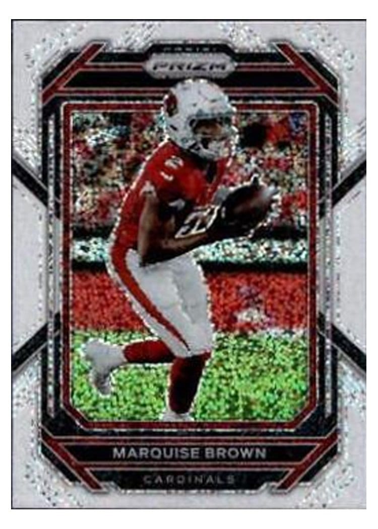 2022 Panini Prizm Base Set Marquise Brown #3 card