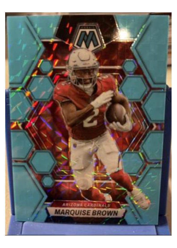 2023 Panini Mosaic Base Set Marquise Brown #3 card