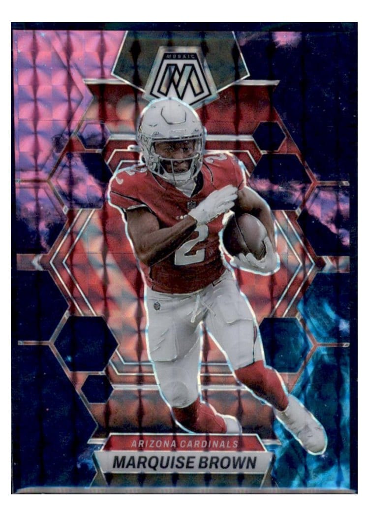 2023 Panini Mosaic Base Set Marquise Brown #3 card