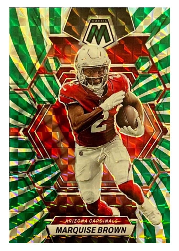 2023 Panini Mosaic Base Set Marquise Brown #3 card